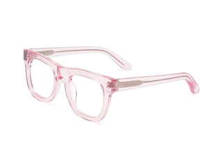 Caddis D28 Reading Glasses - Polished Clear Pink