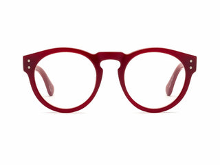 Caddis Campbells Reading Glasses Polished Beetroot