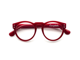 Caddis Campbells Reading Glasses Polished Beetroot