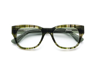 Caddis Miklos Reading Glasses Polished Engineered Green