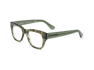 Caddis Miklos Reading Glasses Polished Engineered Green