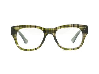 Caddis Miklos Reading Glasses Polished Engineered Green
