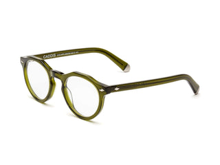 Caddis Dogleg Reading Glasses - Heritage Green