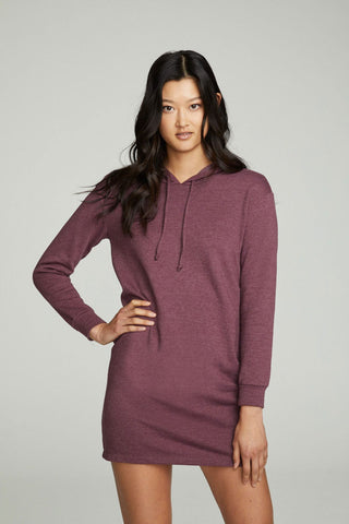 Chaser Long Sleeve Hoodie Dress - Taryn x Philip Boutique