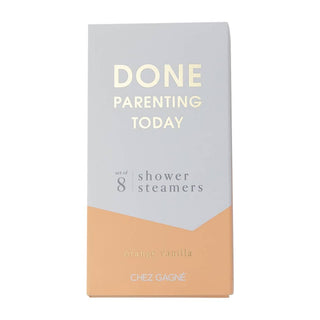 Chez Gagné - Done Parenting Today Shower Steamers - Orange Vanilla