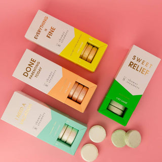 Chez Gagné - Everything is Fine Shower Steamers - Sea Salt, Citrus & Neroli - Set of 8 Tabs