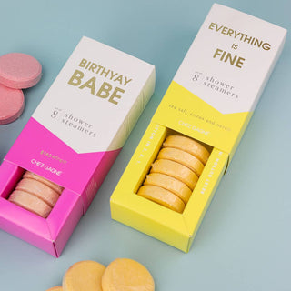 Chez Gagné - Everything is Fine Shower Steamers - Sea Salt, Citrus & Neroli - Set of 8 Tabs