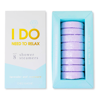 Chez Gagné - I DO Need To Relax - Bridal Shower Steamers - Lavender - Set of 8 Tabs