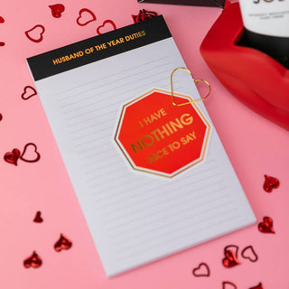 Chez Gagné - I Have Nothing Nice To Say - Stop Sign - Vinyl Sticker