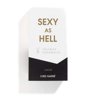 Chez Gagné - Sexy As Hell Shower Steamers - Santal