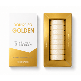 Chez Gagné - You're So Golden - Self-Care Shower Steamers - Citrus Neroli