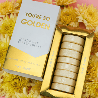 Chez Gagné - You're So Golden - Self-Care Shower Steamers - Citrus Neroli