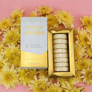 Chez Gagné - You're So Golden - Self-Care Shower Steamers - Citrus Neroli