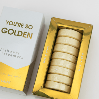 Chez Gagné - You're So Golden - Self-Care Shower Steamers - Citrus Neroli