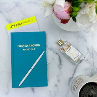 Chez Gagné - Fuck Around Find Out - Glass Bottle Matches, Funny Gift