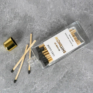 Chez Gagné - In Case of Shitshow - Safety Matches, Black, Funny Gift
