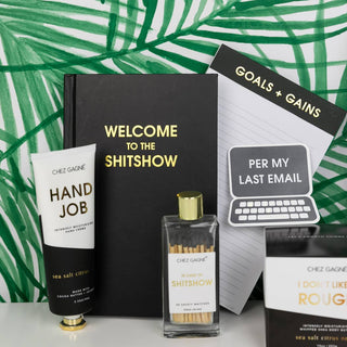 Chez Gagné - In Case of Shitshow - Safety Matches, Black, Funny Gift