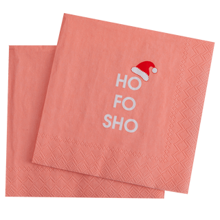 Chez Gagné - Ho Fo Sho - Holiday Cocktail Napkins