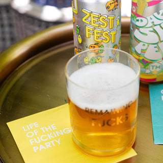 Chez Gagné - Life of the Fucking Party - Colorful Cocktail Napkins