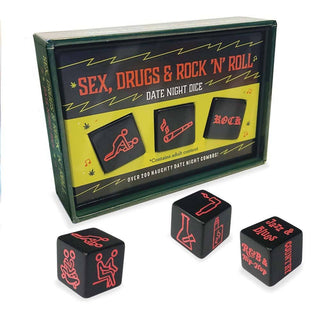 Chronicle Books - Sex, Drugs & Rock 'n' Roll: Date Night Dice