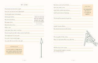 Chronicle Books - Ultimate Golf Journal