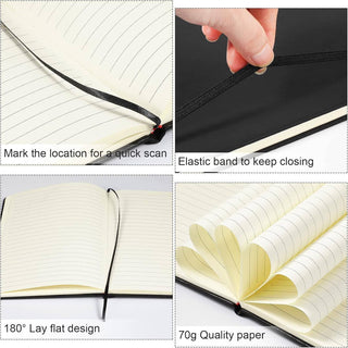 Crimson and Clover Studio - Unhinged Thoughts & Other Confessions Funny Notebook