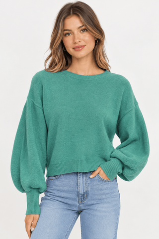 Crush Cashmere Abby Balloon Sweater