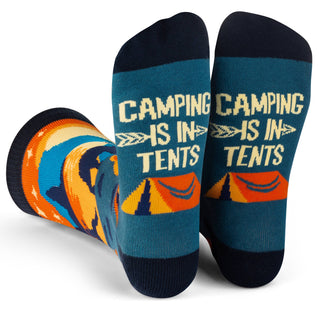 Lavley - Camping Is In Tents Socks