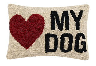 Peking Handicraft - My Heart Dog Hook Pillow