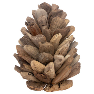Boston International - 7.75" Driftwood Pinecone Christmas Décor