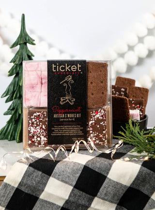 Ticket Chocolate - Artisan S'mores Kits - Peppermint