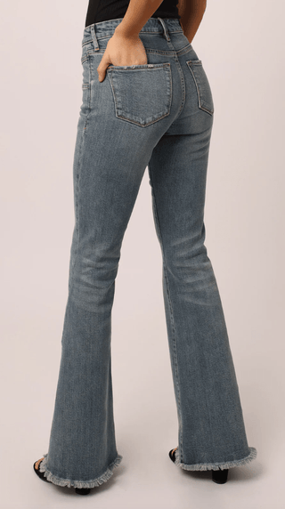 Dear John Rosa High Rise Flare Jeans Stokes Canyon - Taryn x Philip Boutique
