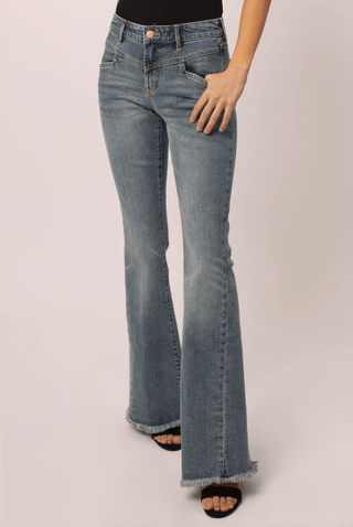 Dear John Rosa High Rise Flare Jeans Stokes Canyon - Taryn x Philip Boutique