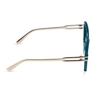 DIFF Eyewear Dasha Sunglasses Dark Teal Grey