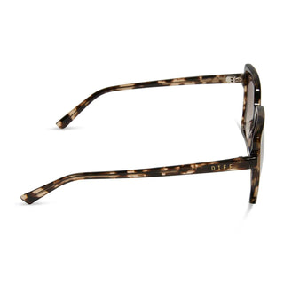 DIFF Eyewear Esme Square Sunglasses - Espresso Tortoise + Brown Gradient