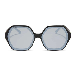 DIFF Eyewear Gigi Sunglasses - Black + Grey Flash