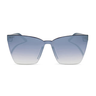 DIFF Eyewear Goldie Clubhouse Blue Slate Gradient Flash Sunglasses