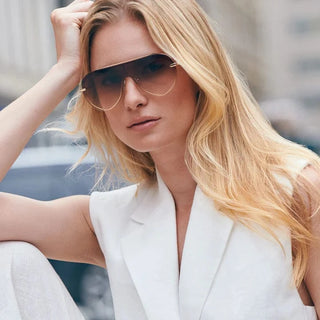 DIFF Eyewear Imani Sunglasses - Gold Brown Gradient