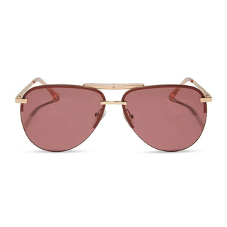 DIFF Eyewear Tahoe Gold Mauve Sunglasses