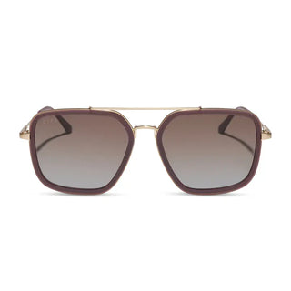 Diff Jordan Navigator Cocoa Powder to Baby Blue Gradient Sunglasses