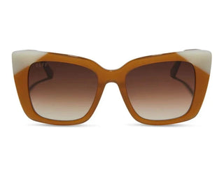 Lizzy Cateye Sunglasses - Salted Caramel Brown/Gradient