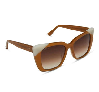 sunglasses salted caramel brown gradient