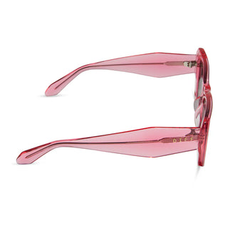 DIFF Eyewear Aura Sunglasses - Candy Pink Crystal Grey