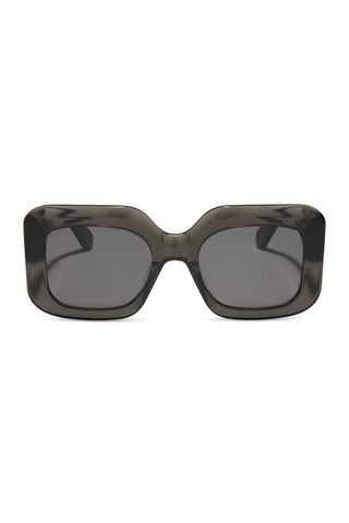 DIFF Eyewear Giada Smoke Crystal Grey Polarized Sunglasses