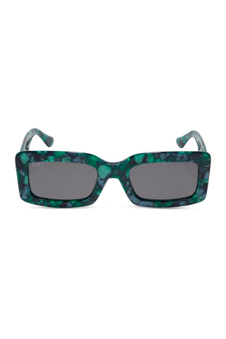DIFF Eyewear Indy Dark Ivy Tortoise Grey Polarized Sunglasses