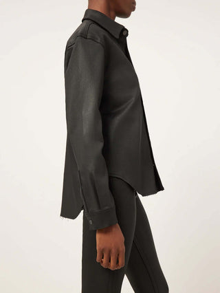 DL1961 Zita Coated Denim Shirt