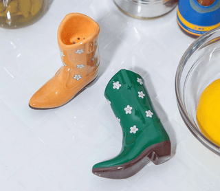 DOIY Rodeo Cowboy Boot Salt and Pepper