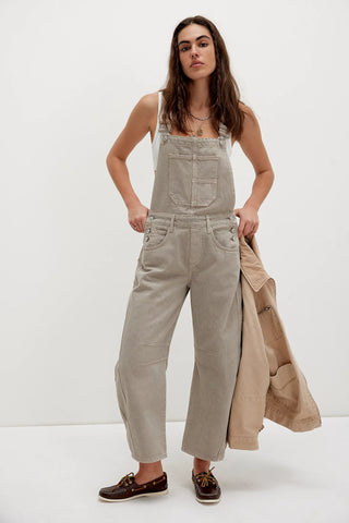 Free People - We The Free Good Luck Barrel Overalls