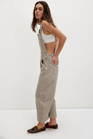 Free People - We The Free Good Luck Barrel Overalls