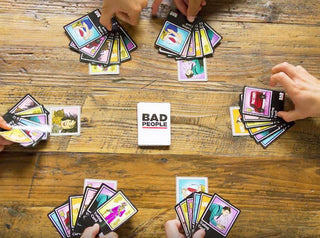Dyce Games - BAD PEOPLE | ON-THE-GO EDITION: Tuck Box Adult Party Game